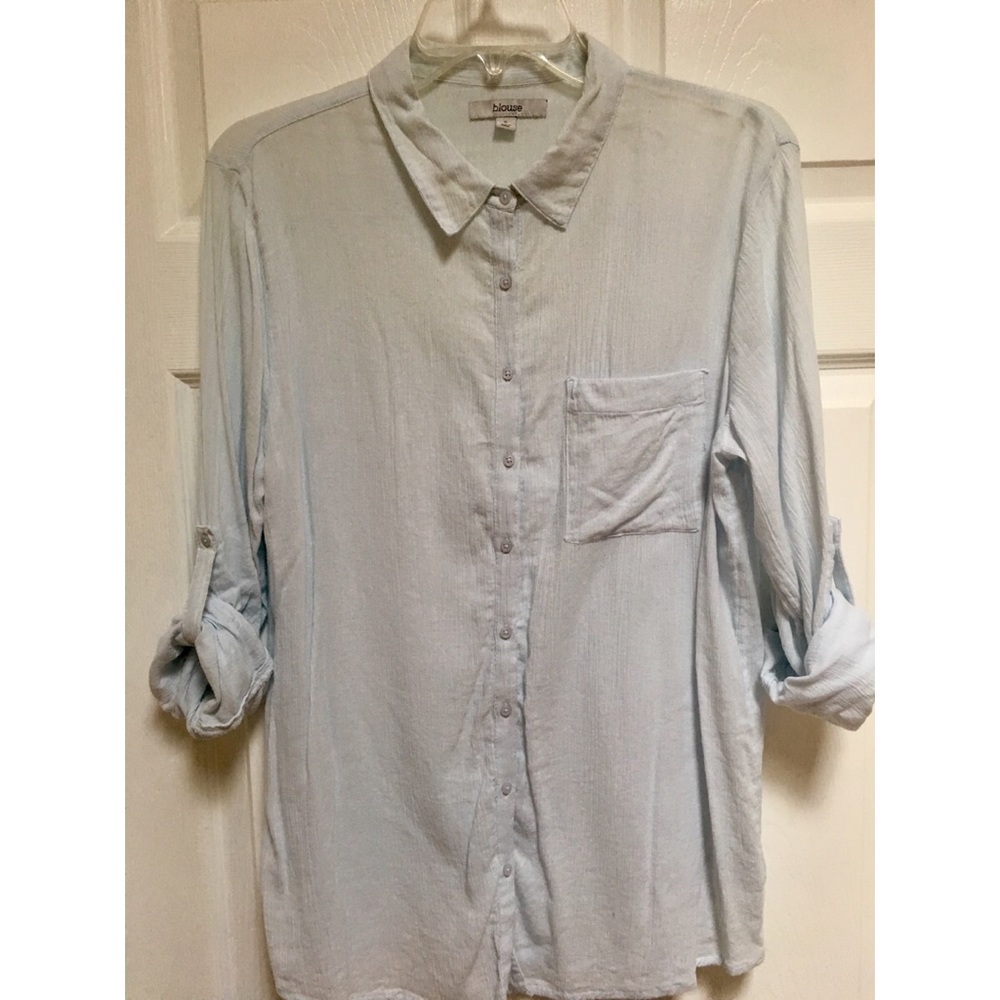 Boyfriend Button-up Top